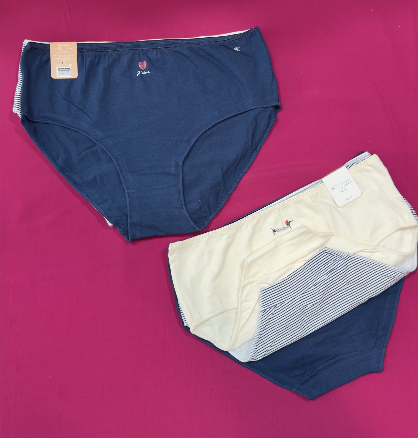 Pack tress coton 🇪🇸