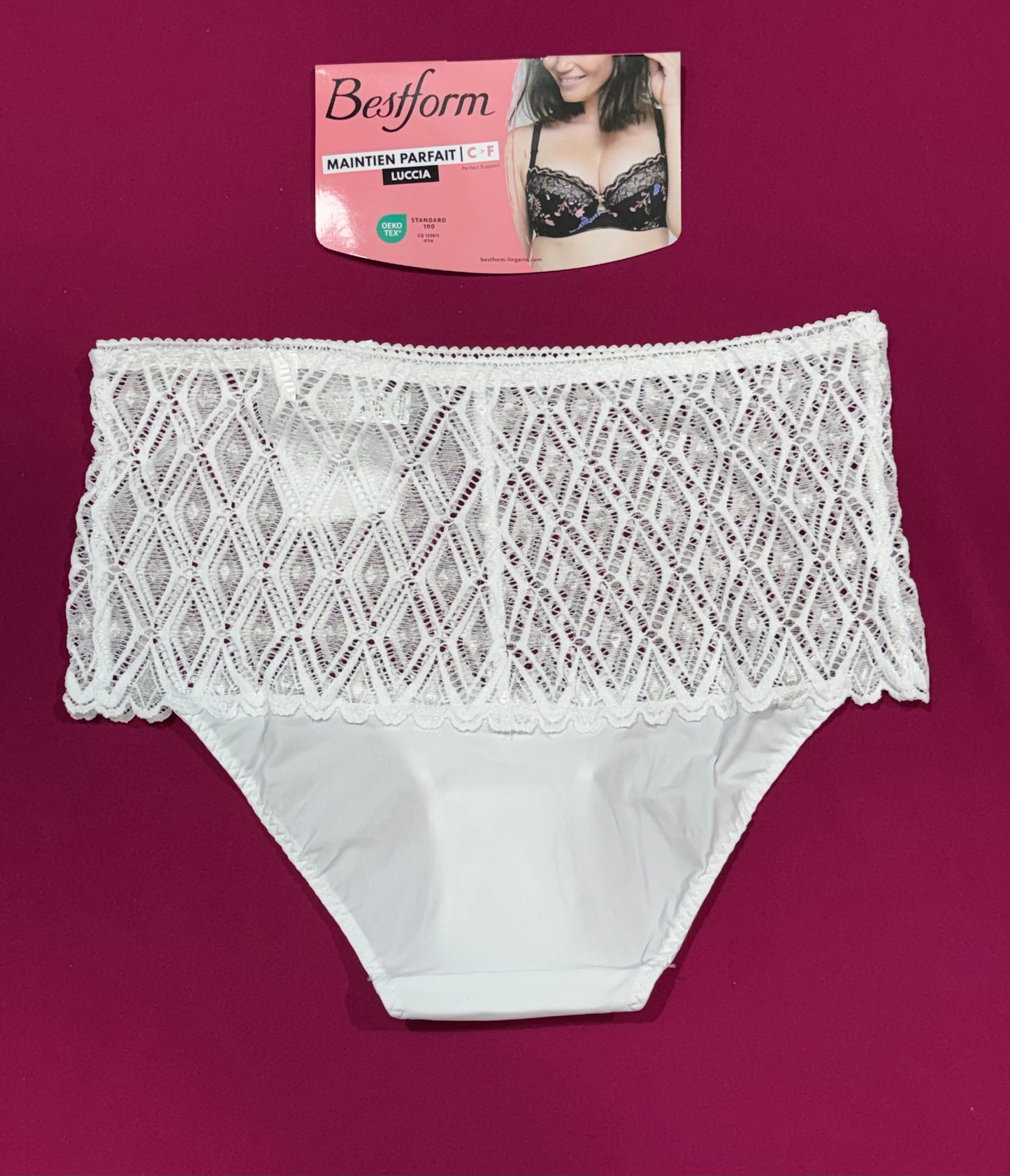 Culotte blanc Amélia Bestform ⚪️🇫🇷