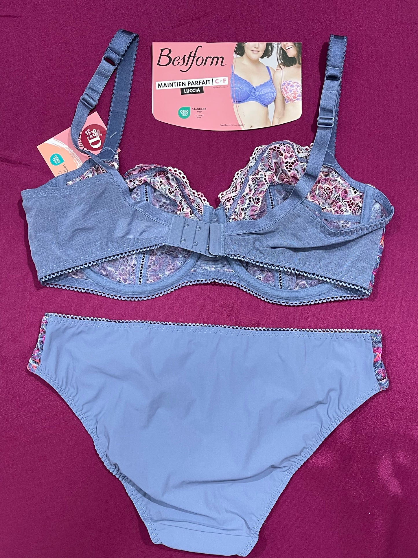 ENSEMBLE LUCCIA 9B0 bleu