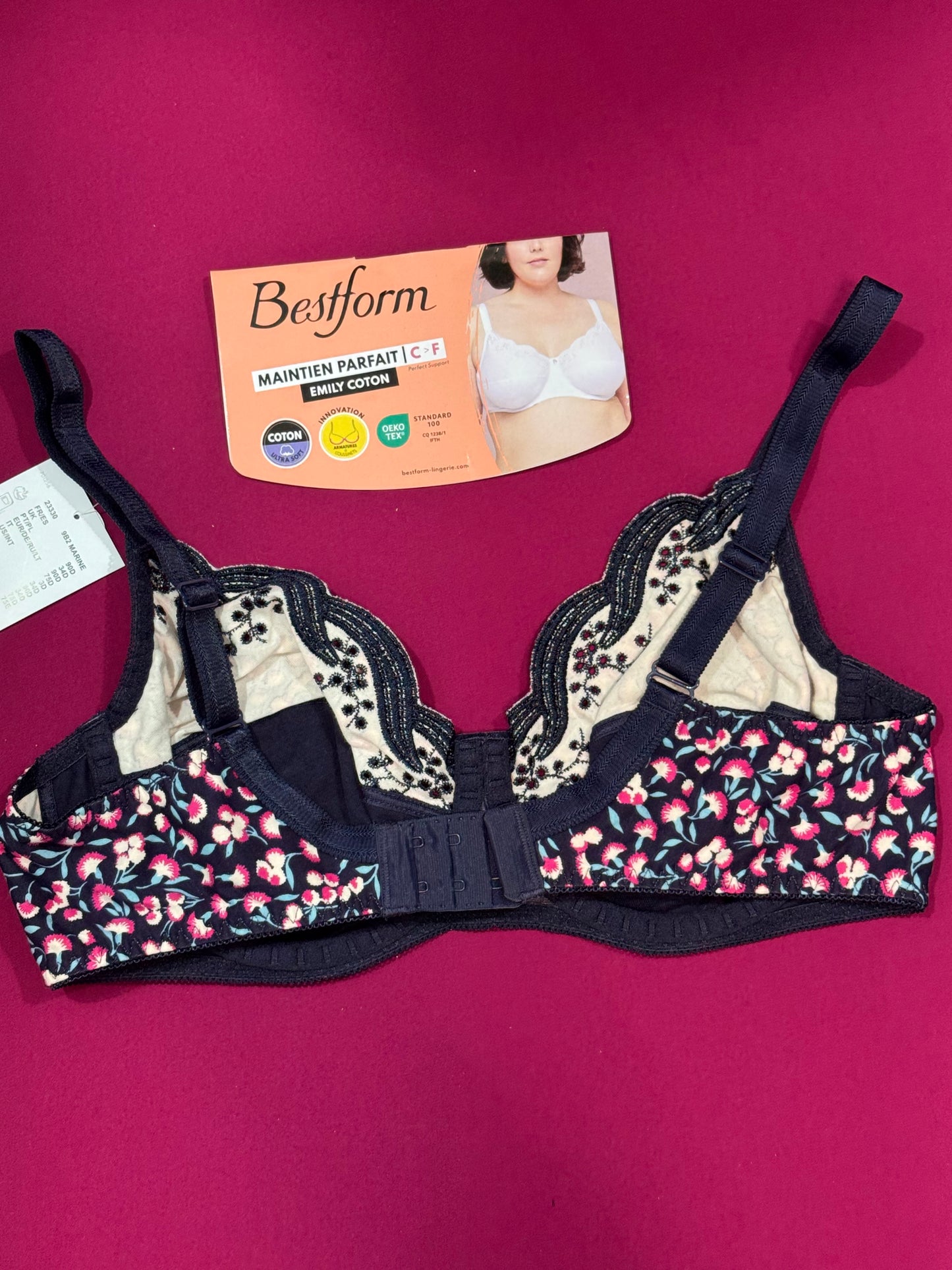 Emily coton à fleurs