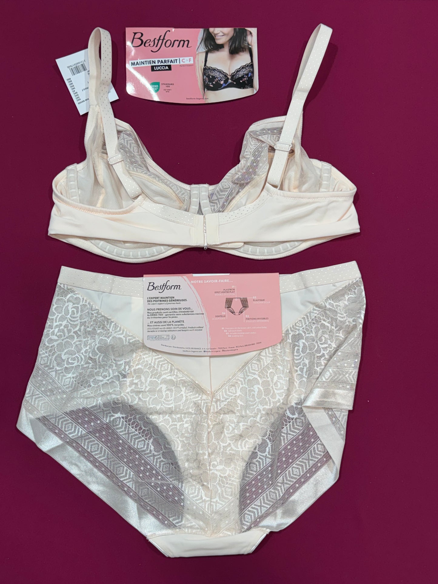 Bestform Just left rose poudré