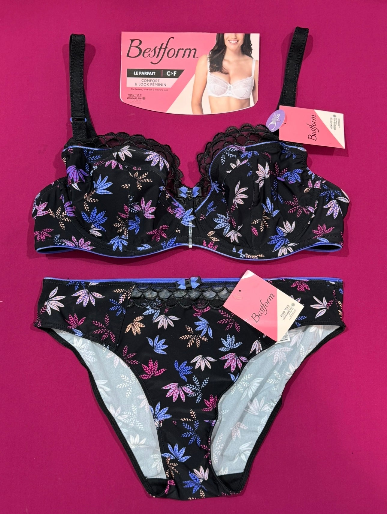 Ensemble Bestform le parfait à fleurs