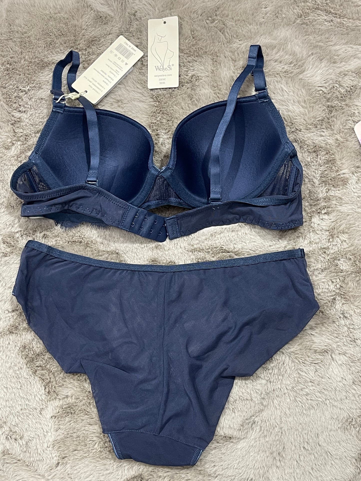Ensemble WEIYESI bleu marine