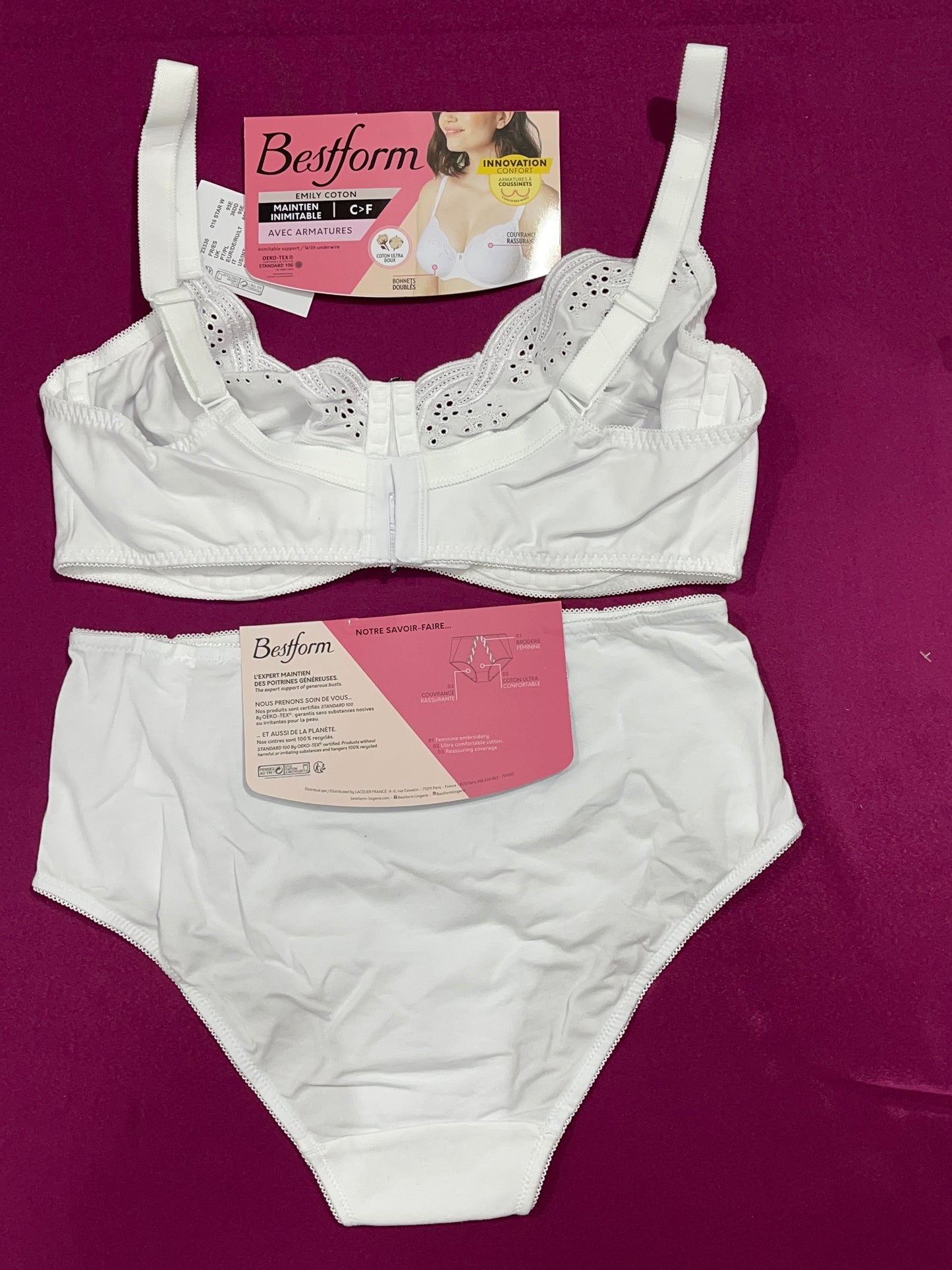 ENSEMBLE EMILY COTON BLANC