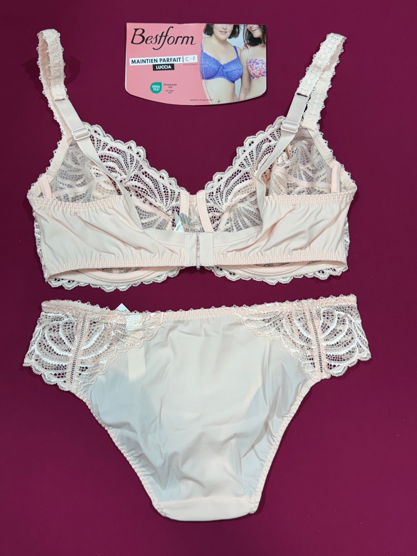 Bestform luccia rose clair