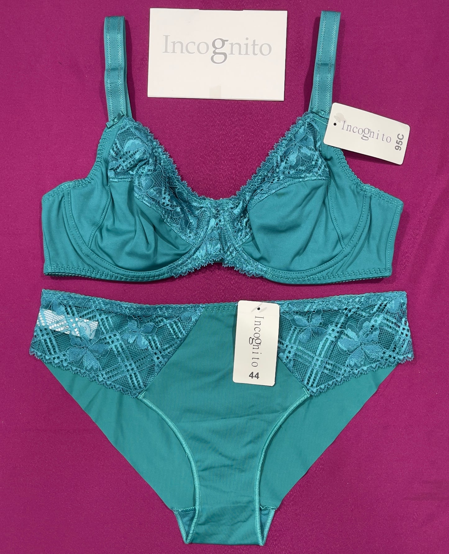 Ensemble incognito turquoise