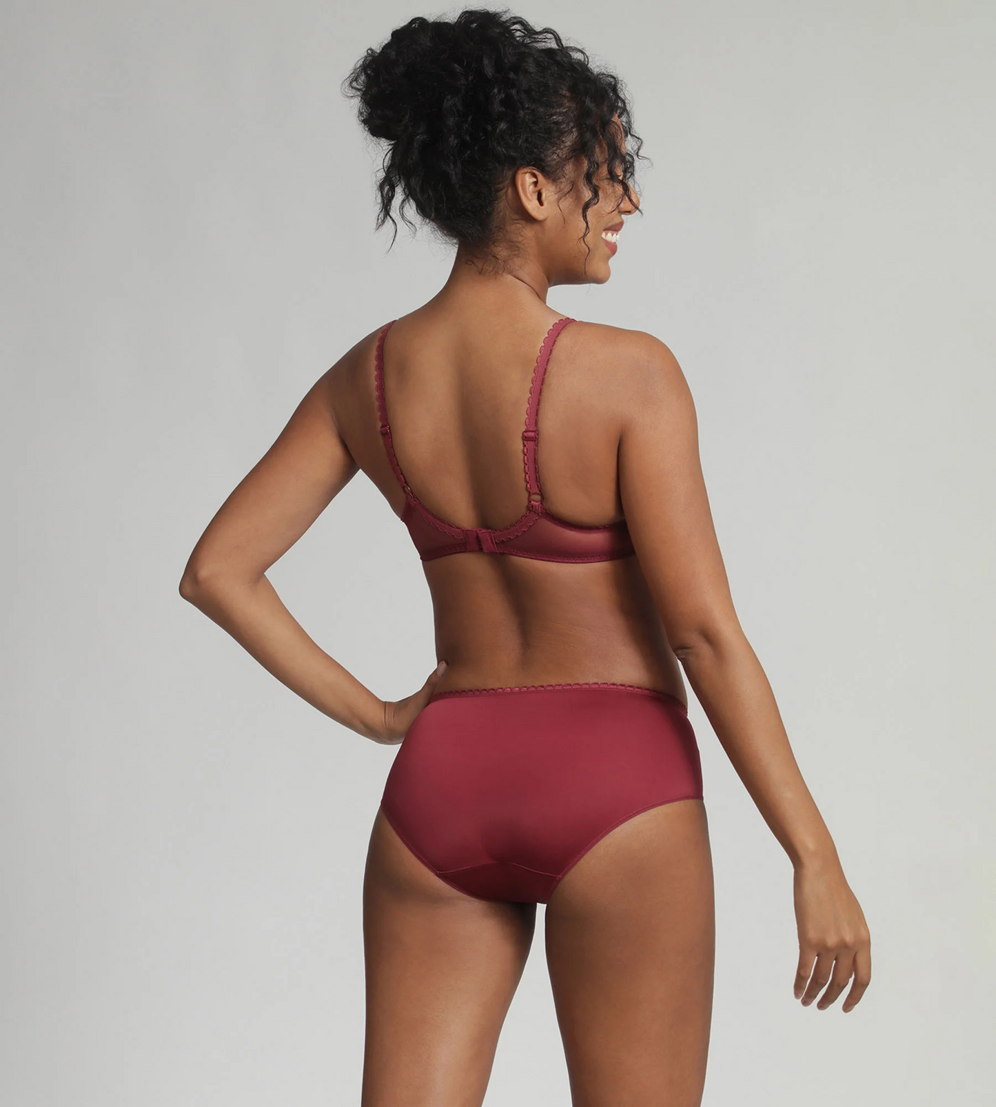 Ensemble playtex rouge carmin