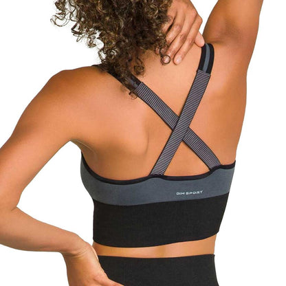 Brassière sport croisé