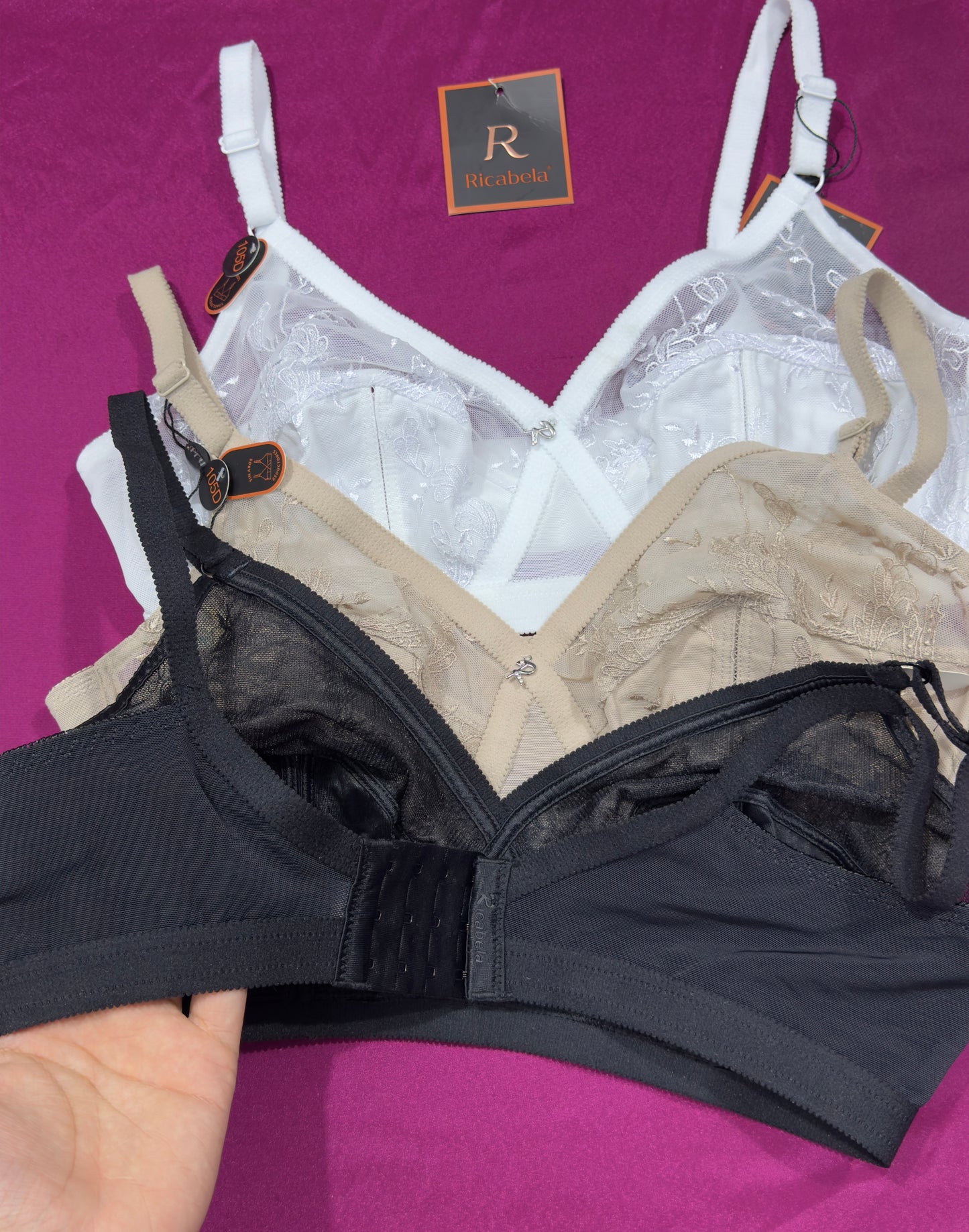Soutien Ricabella croisé sans armature