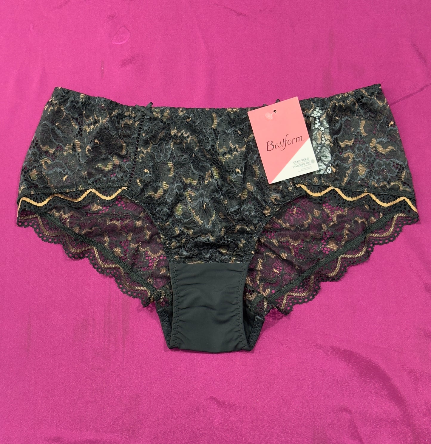 Culotte Bestform dentelle noir