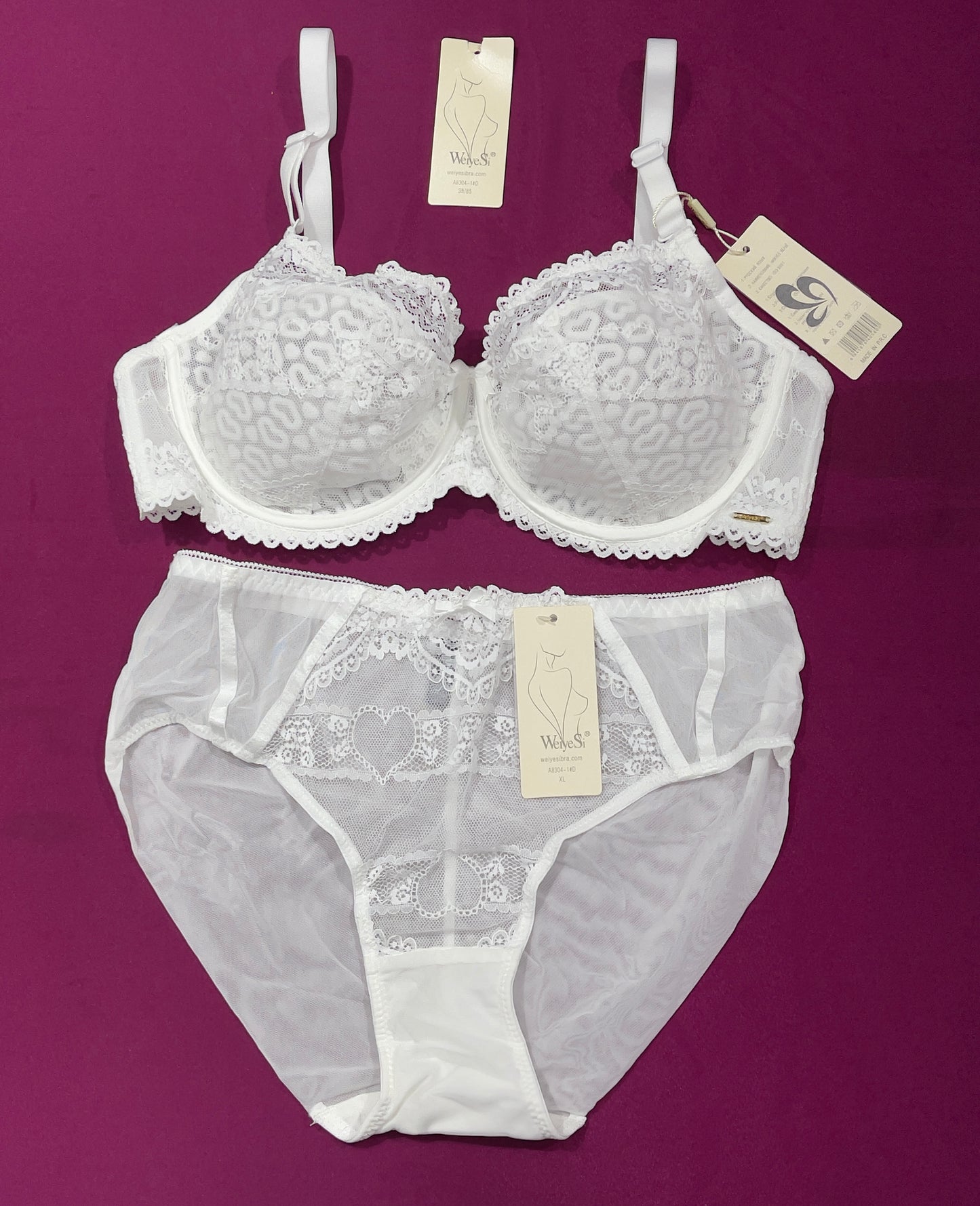 Ensemble WEIYESI à cœur ❤️