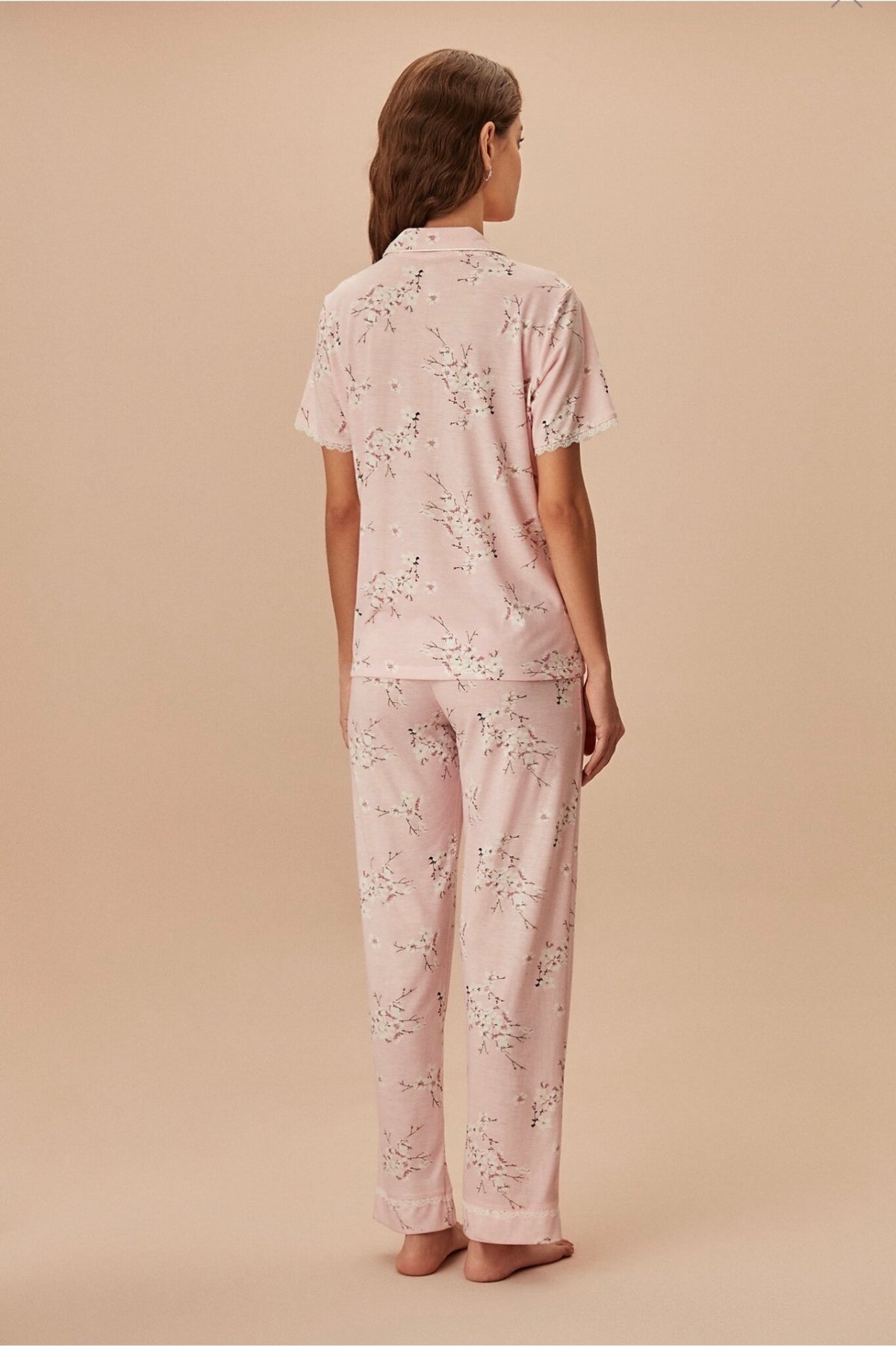 🇹🇷Jolie Pyjama SUWEN rose à fleurs 🌸