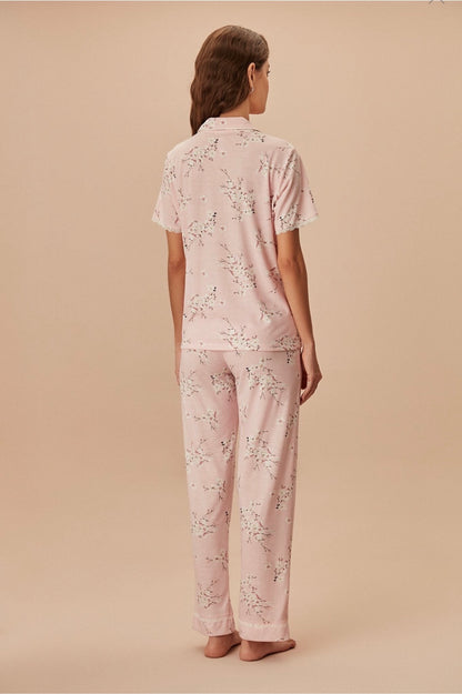 🇹🇷Jolie Pyjama SUWEN rose à fleurs 🌸
