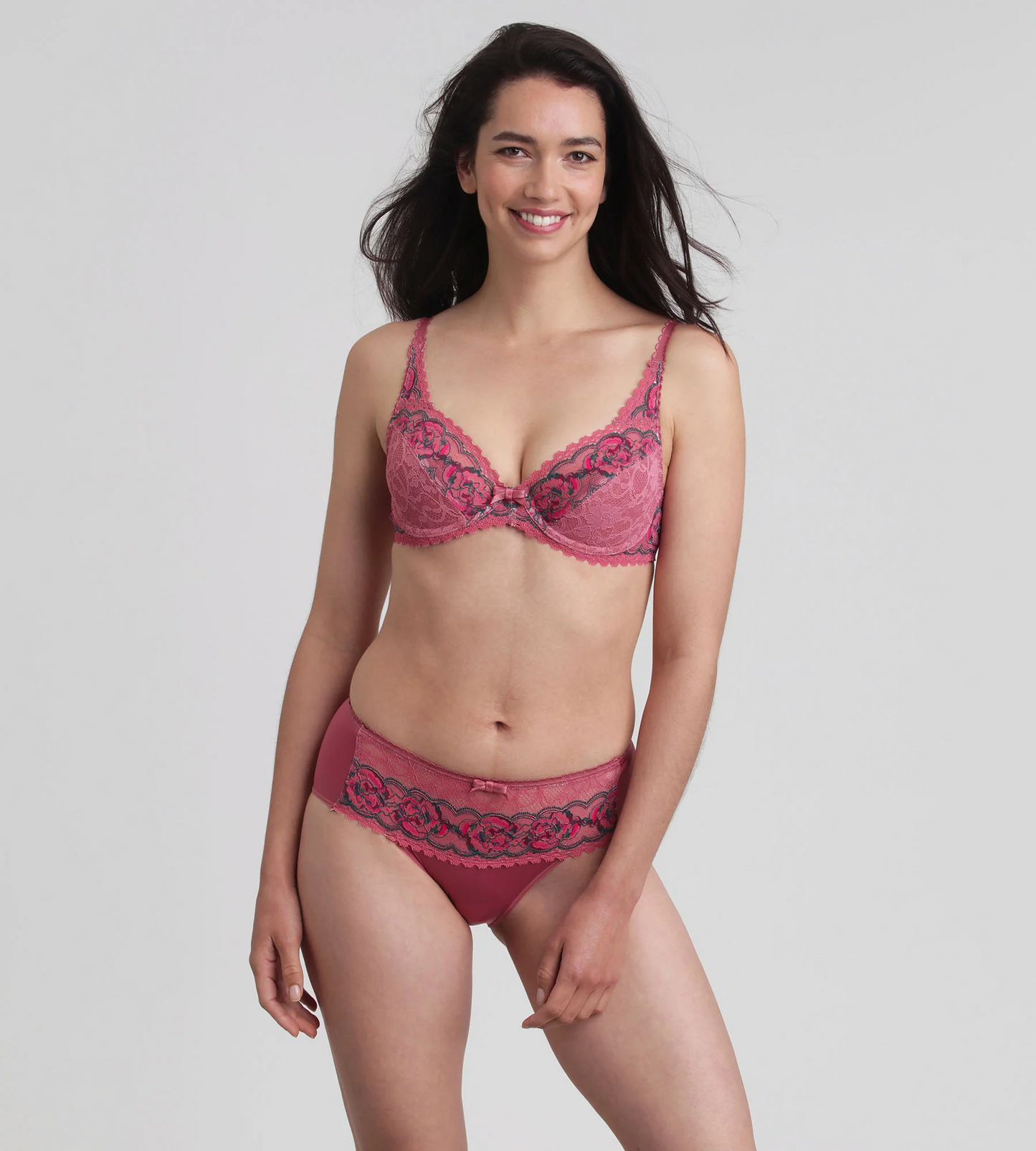 Ensemble playtex rose florale