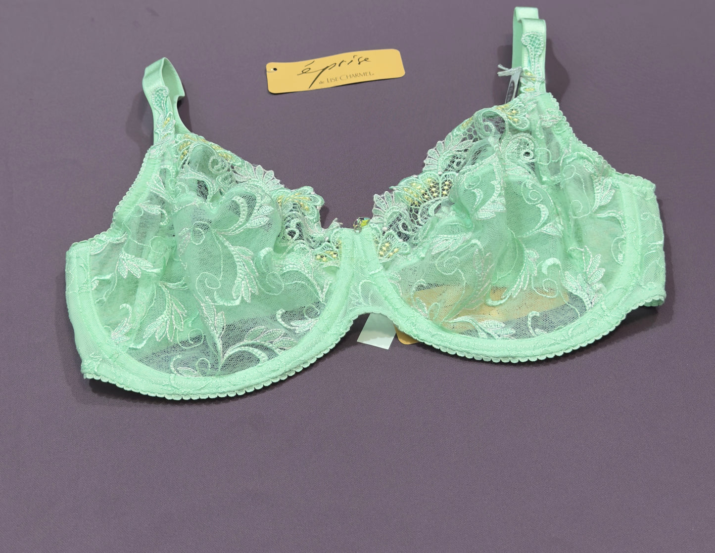 Guipure charming floral jade