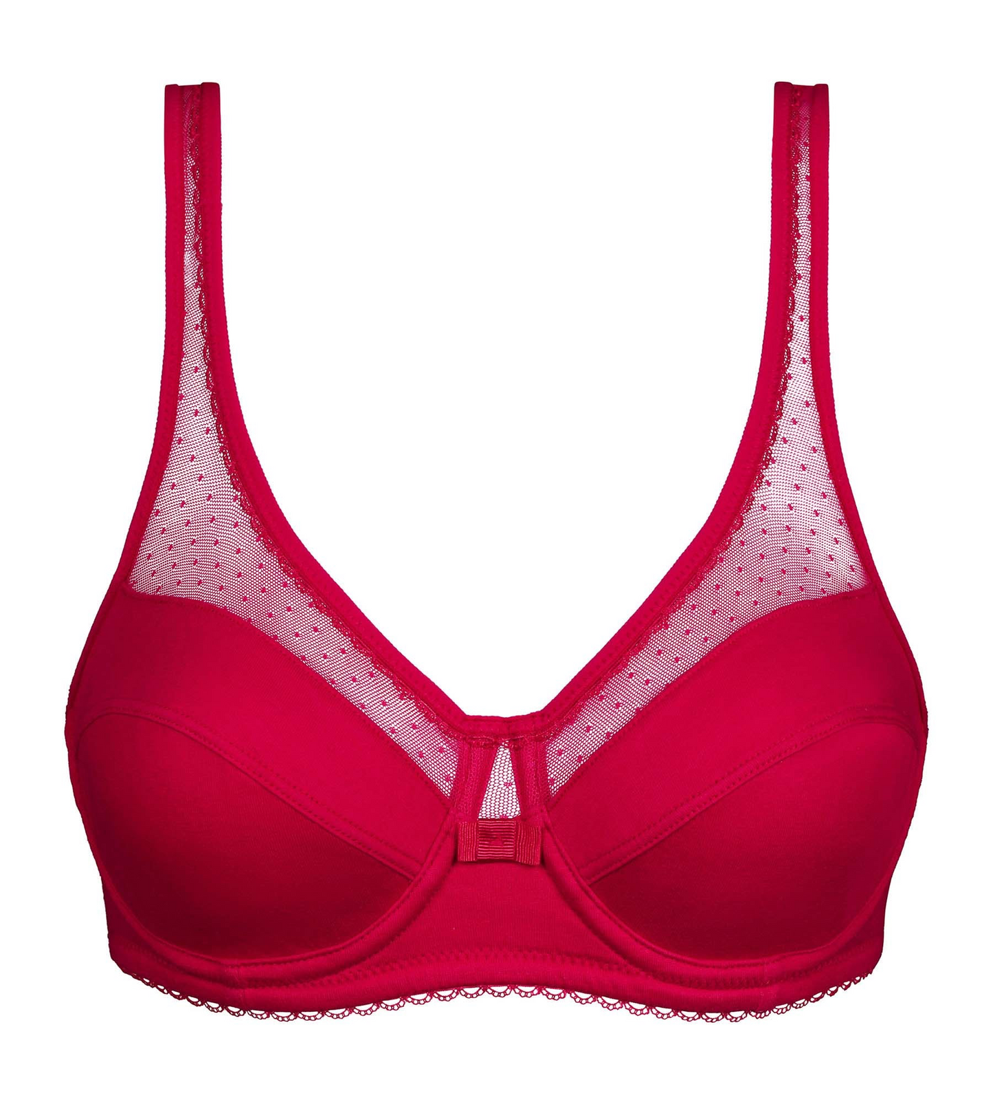 Magnifique Dim coton bio rouge 🍒