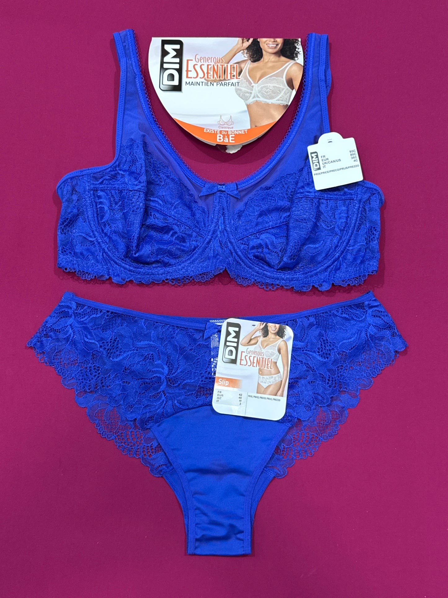 Dim Generous essentiel bleu stella