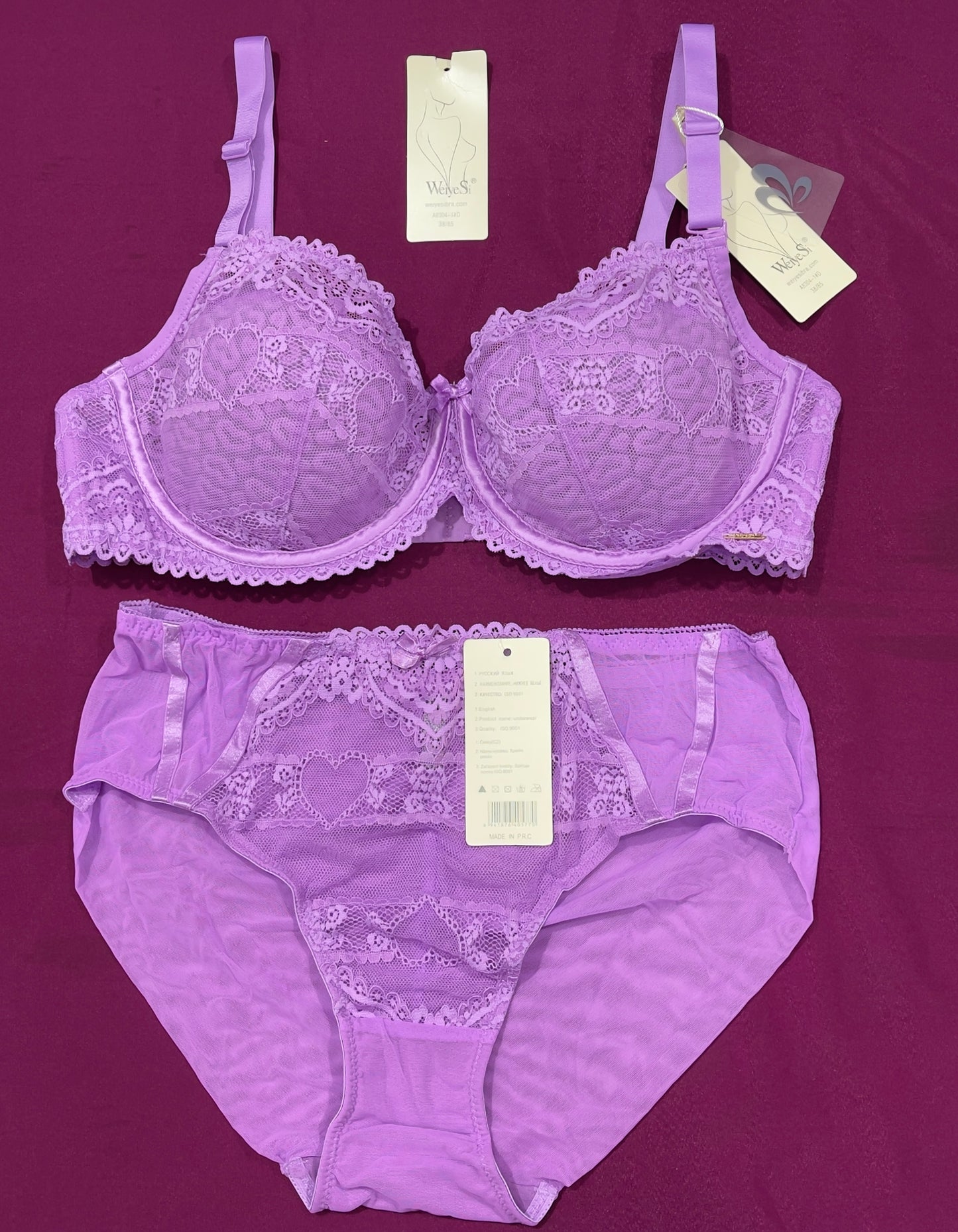 Ensemble WEIYESI à cœur ❤️