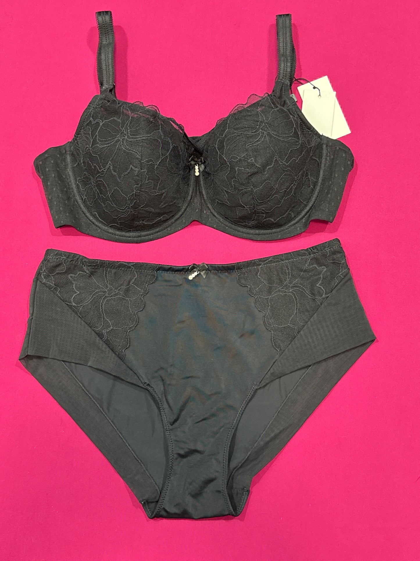Ensemble SEA Luna noir éponge léger