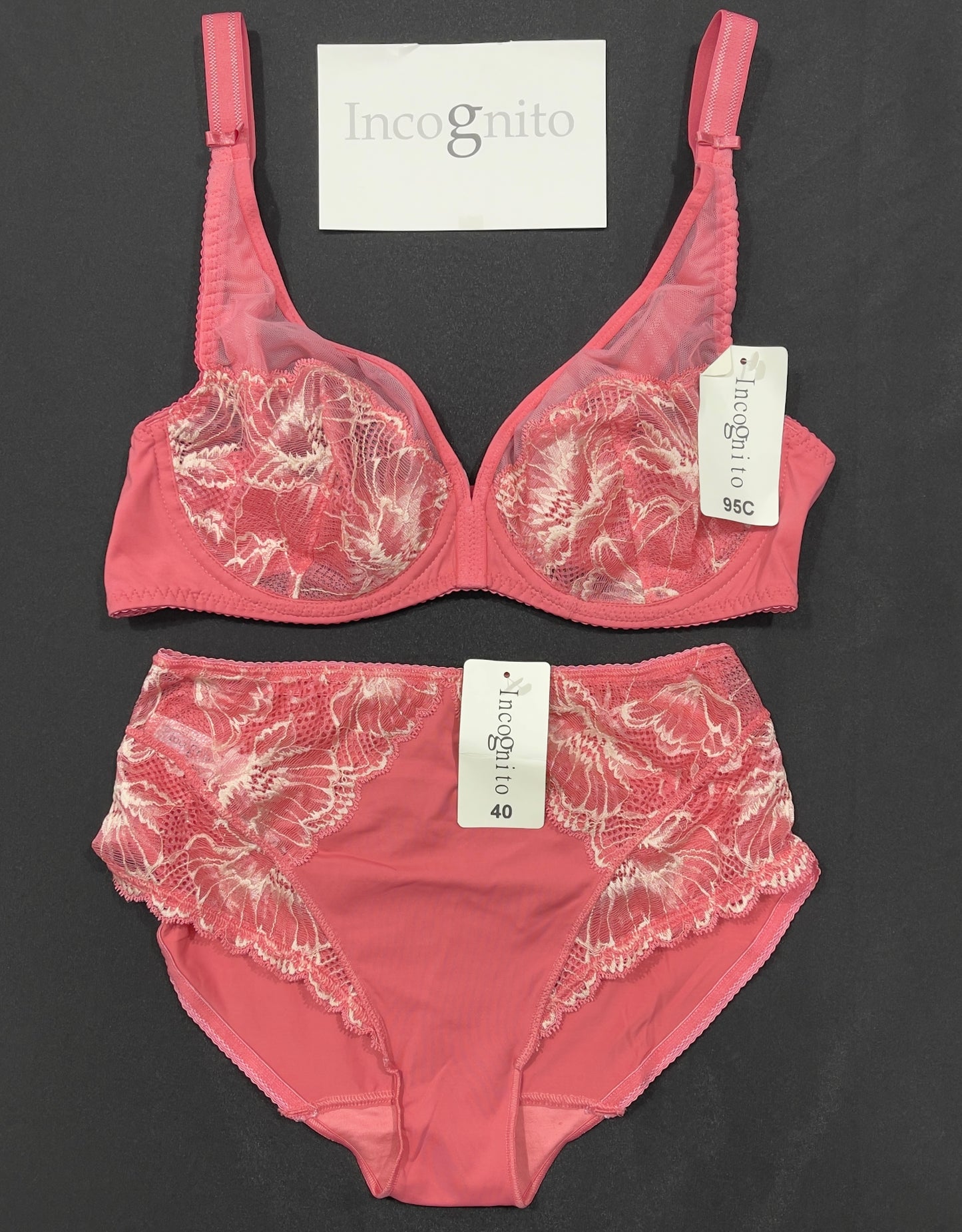 Ensemble incognito rose corail 🪸
