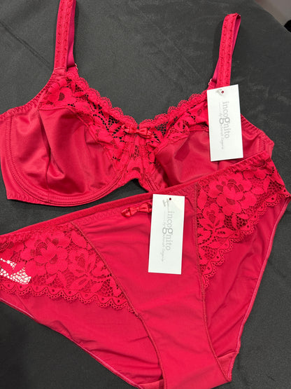 Ensemble incognito rouge cerise 🍒