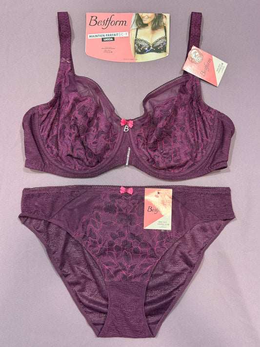 Ensemble Bestform aubergines 🇫🇷