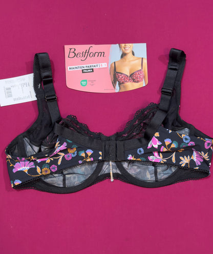 🇫🇷Bestform luccia noir à fleurs 🖤🌺