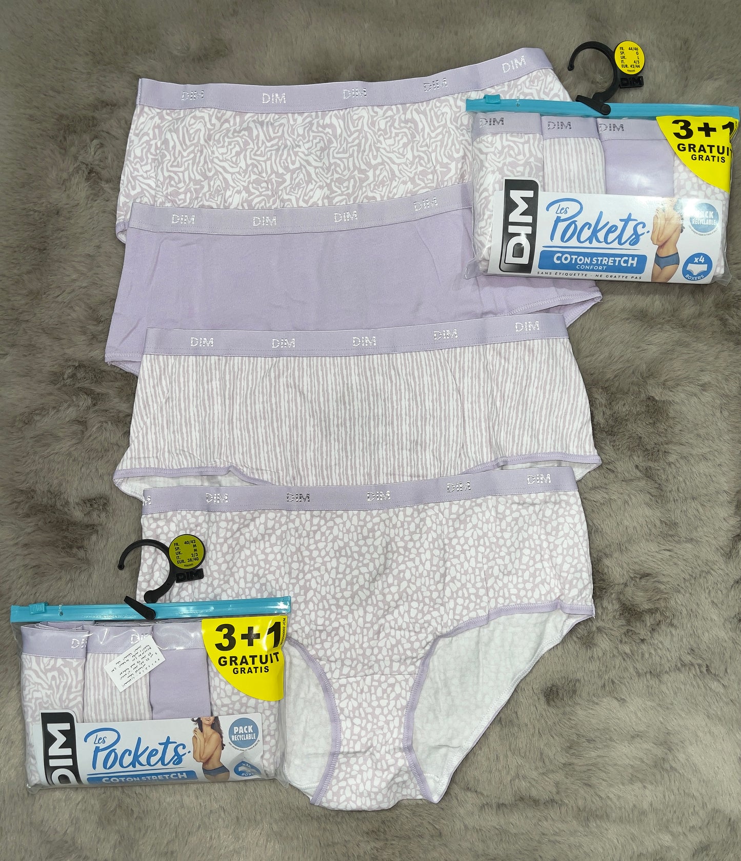 Pack culotte DIM coton 🇫🇷