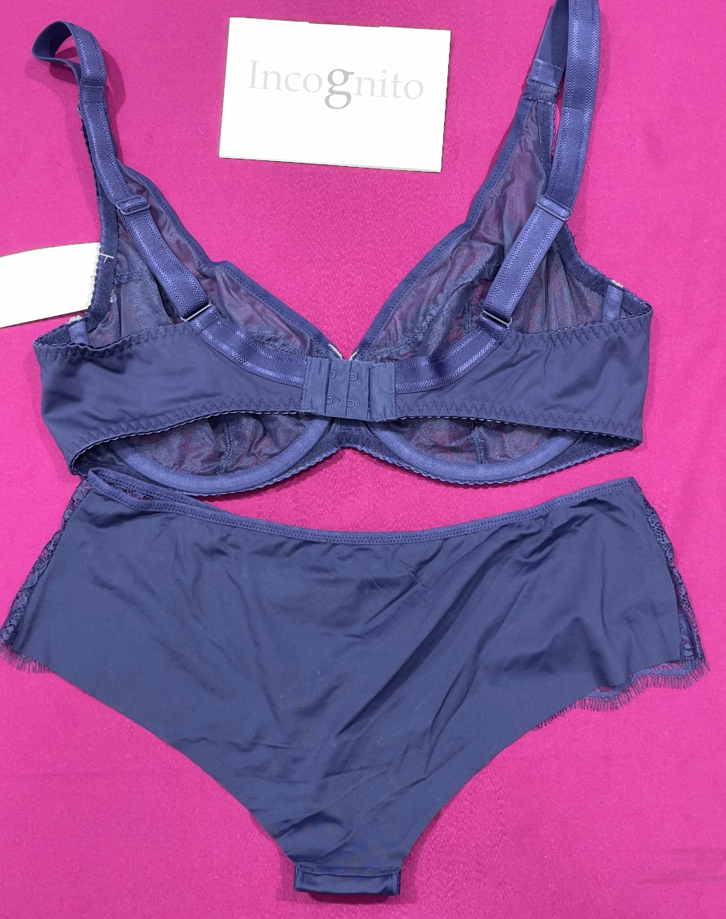 Ensemble incognito bleu nuit