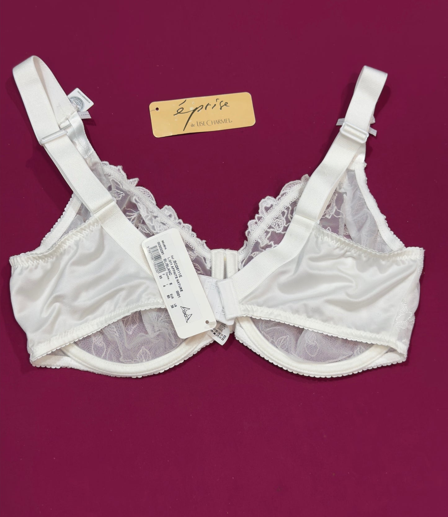 🇫🇷Lise charmel éprise blanc Nature 🤍