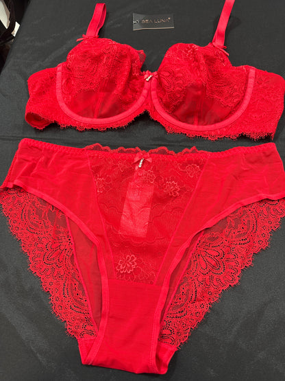Ensemble sea Luna rouge ❤️