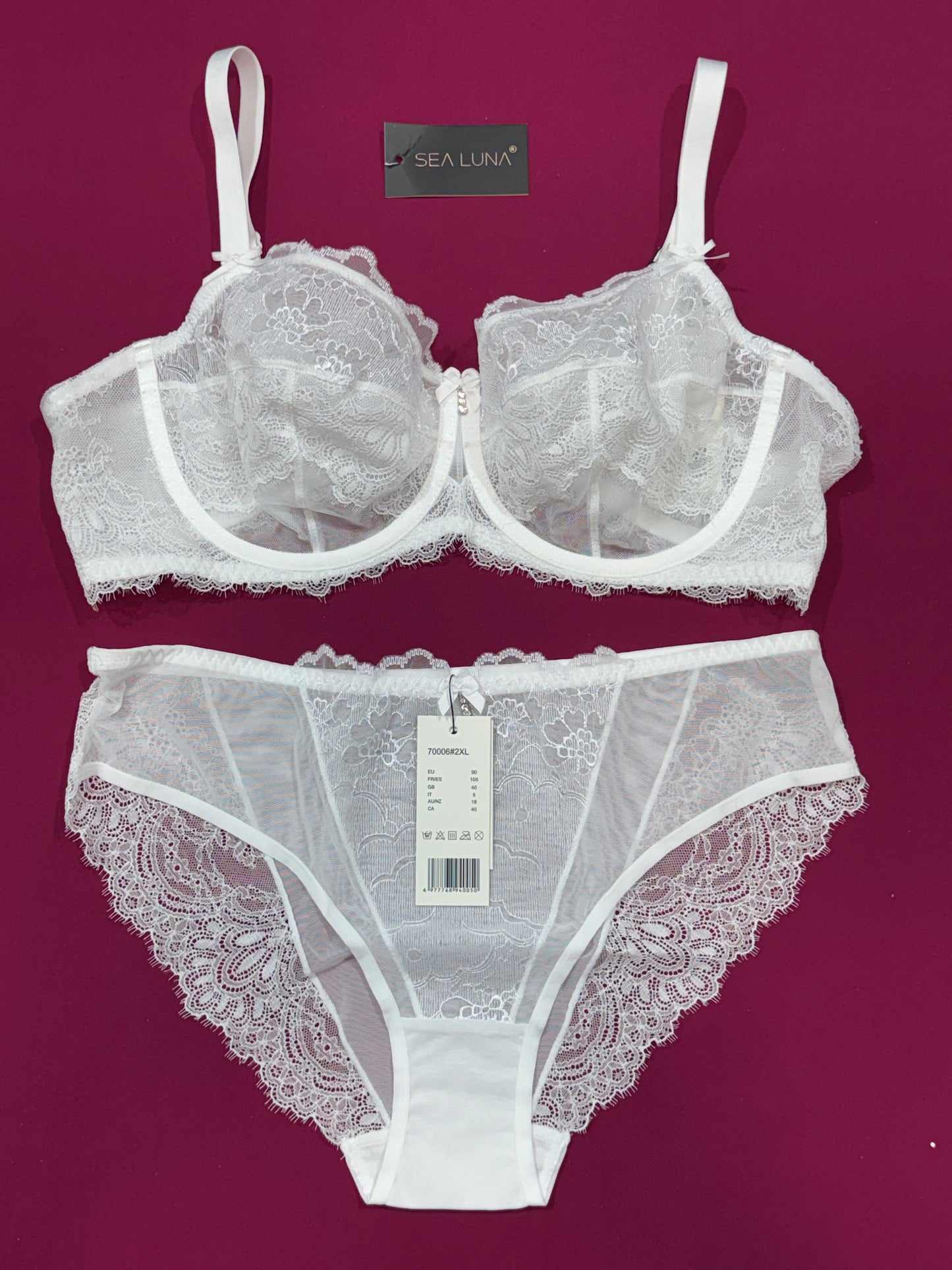 Ensemble Sea Luna blanco 🤍