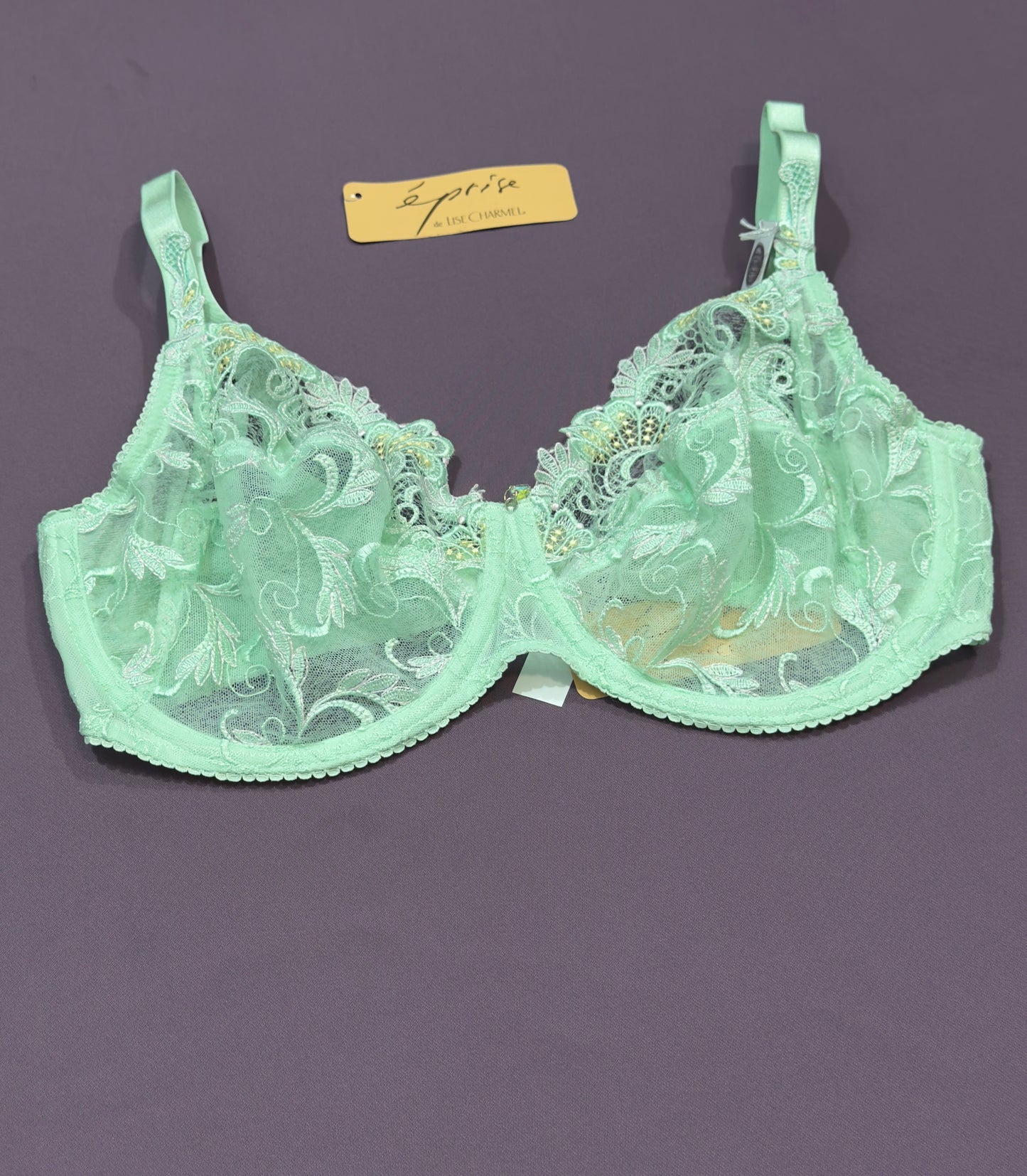 Guipure charming floral jade