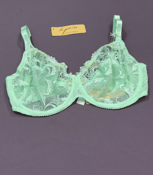 Guipure charming floral jade