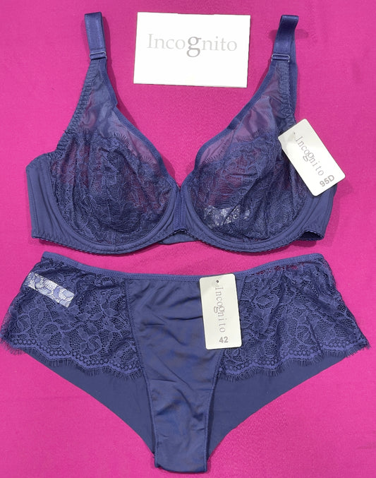 Ensemble incognito bleu nuit