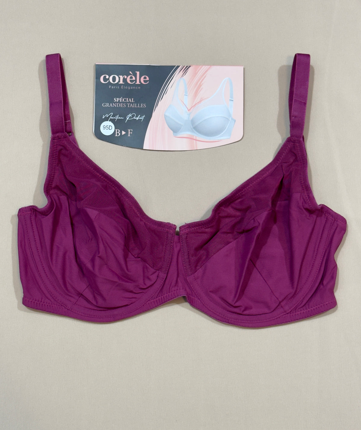 🇫🇷CORÉLE Microfibre Bordeaux rosé