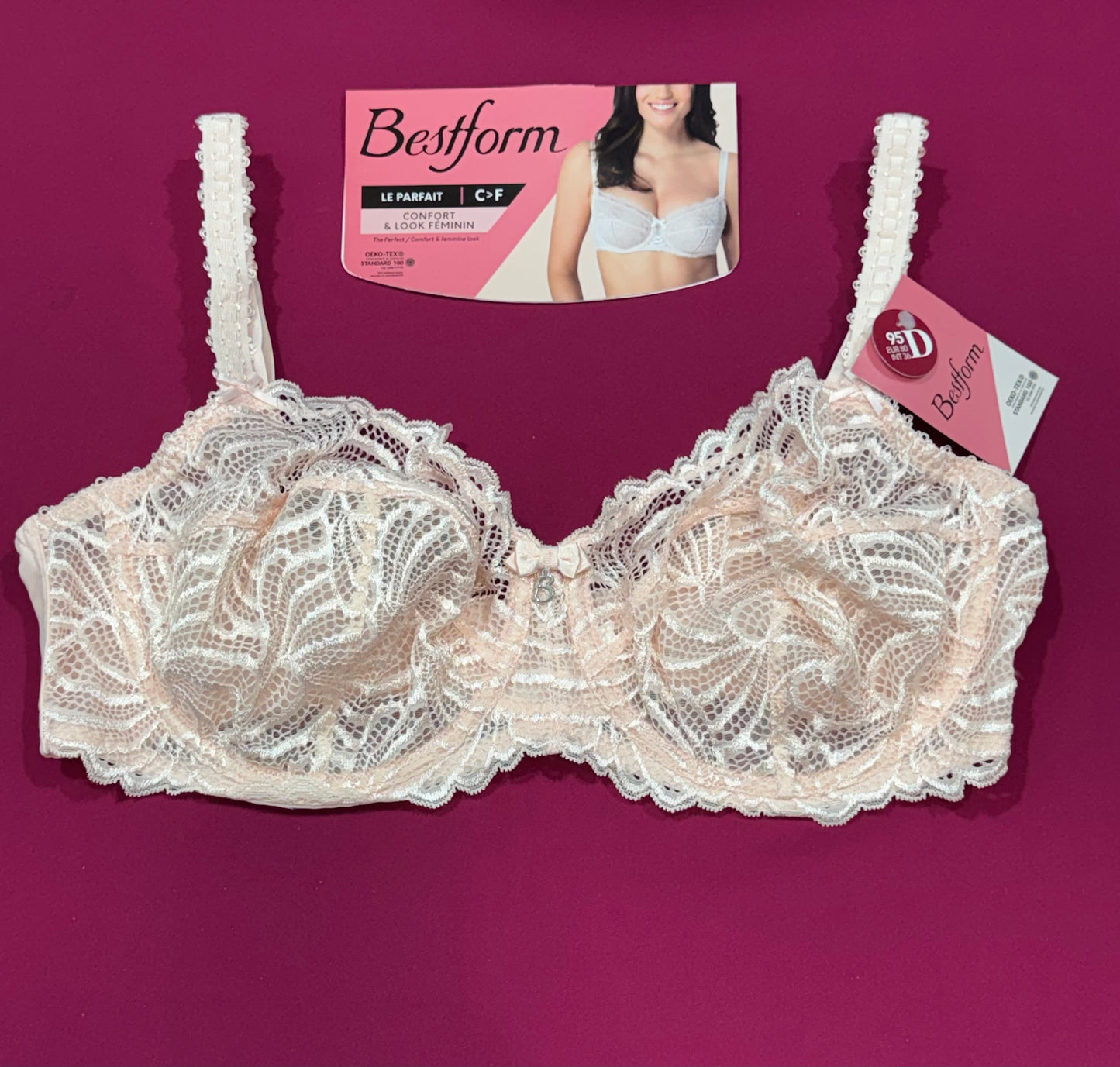 Le parfait emboîtant rose poudré