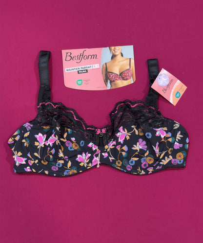 🇫🇷Bestform luccia noir à fleurs 🖤🌺