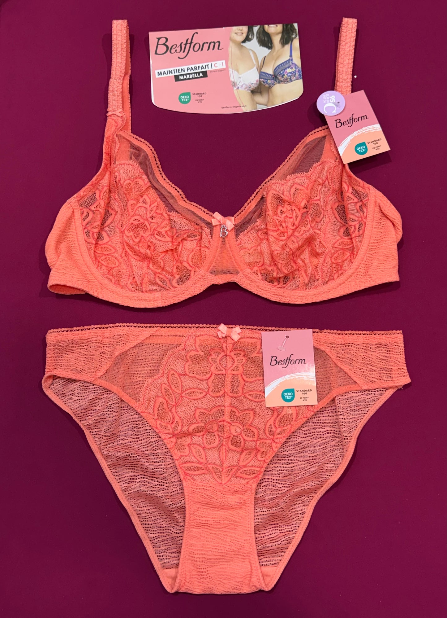 Ensemble Bestform orange