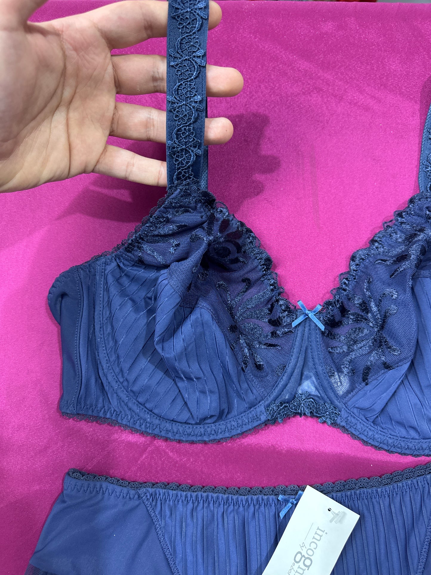 Ensemble incognito 2326 bleu nuit
