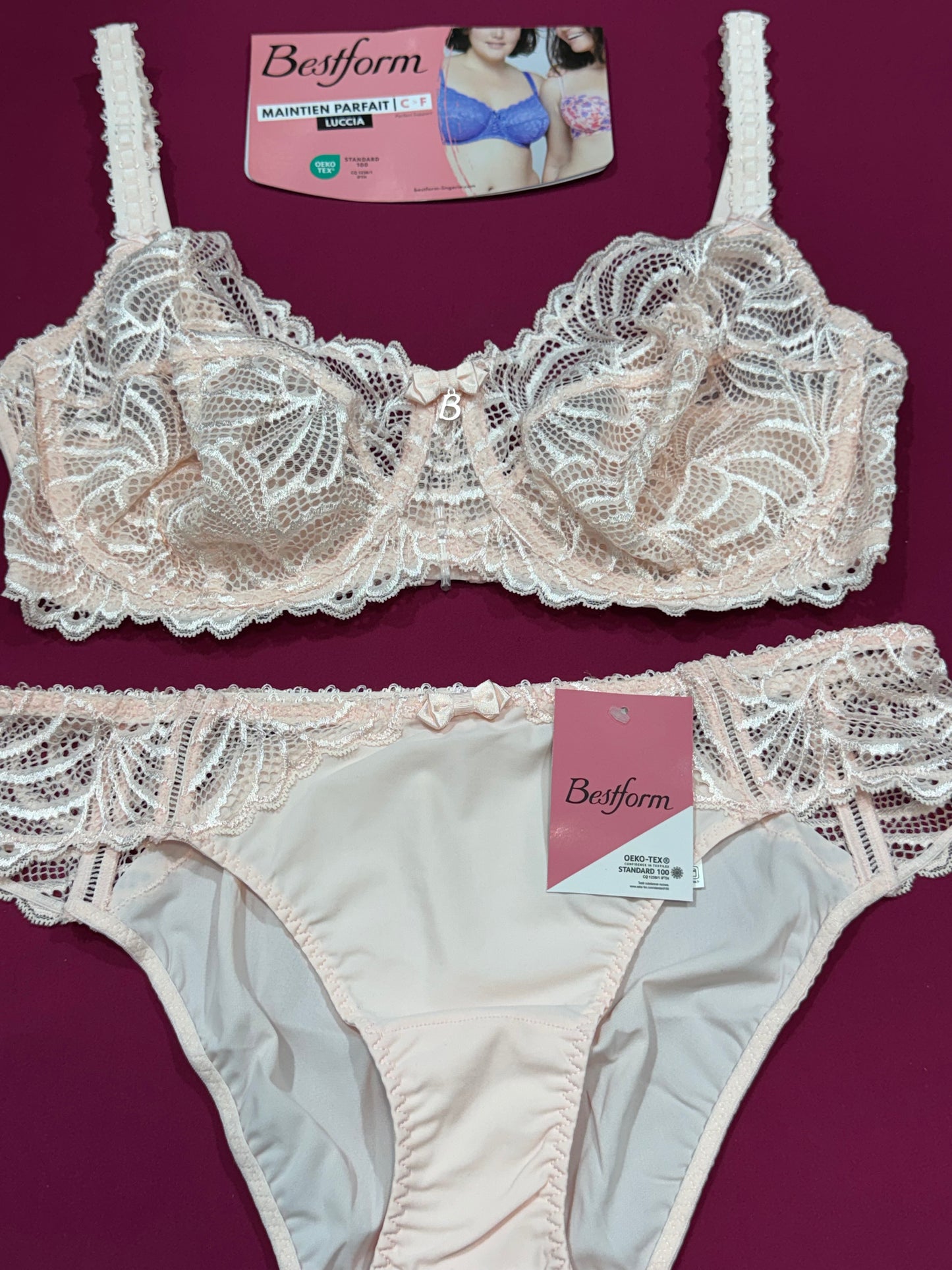 Bestform luccia rose clair