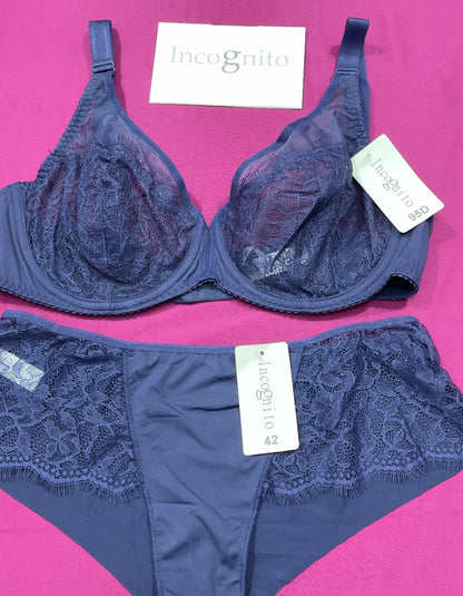 Ensemble incognito bleu nuit