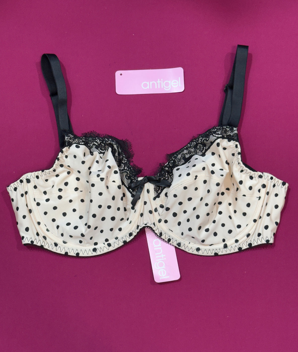 🇫🇷Lise charmel Antigel pois noir