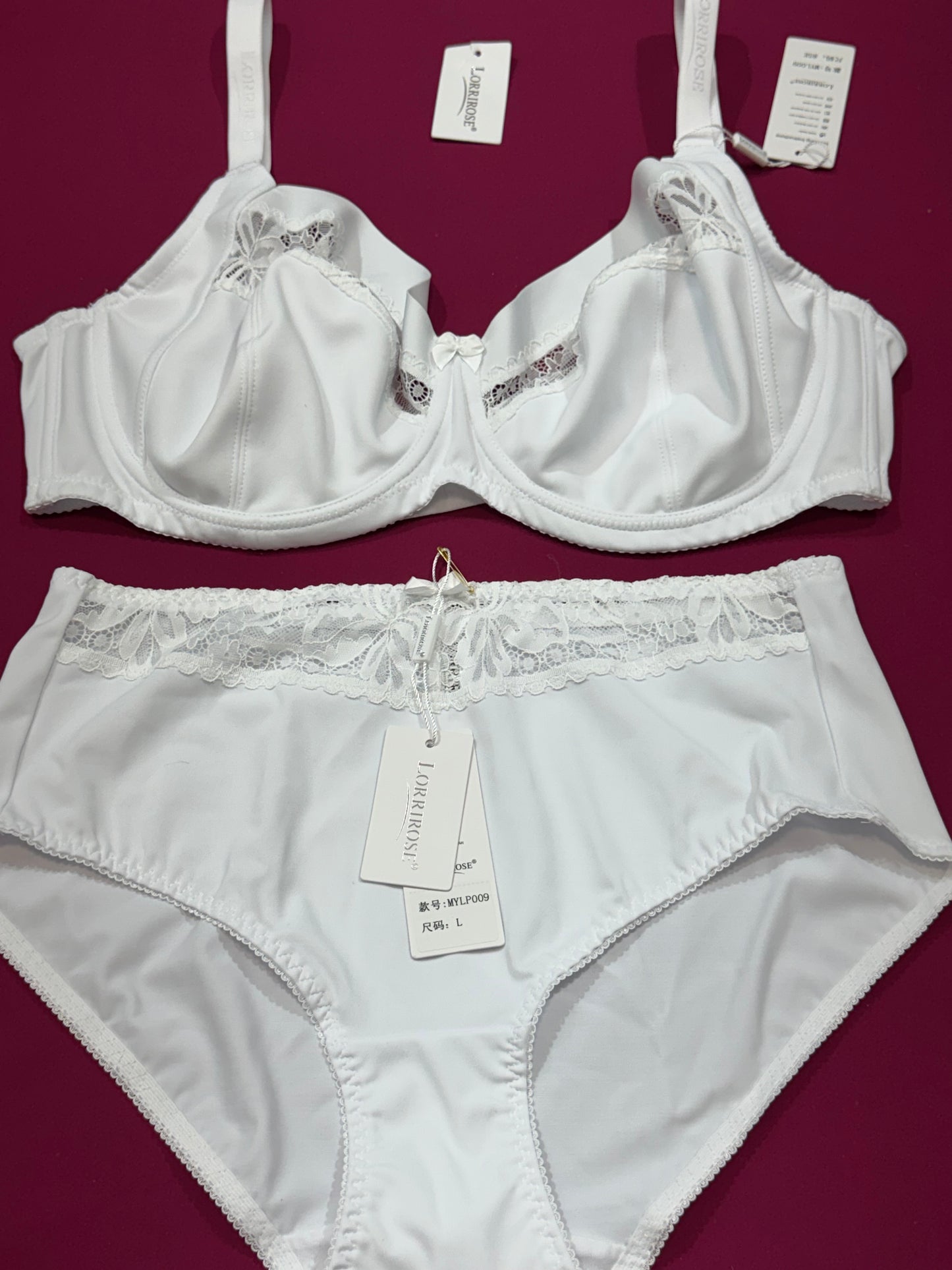 Ensemble Lorrirose blanco 🤍🇪🇸