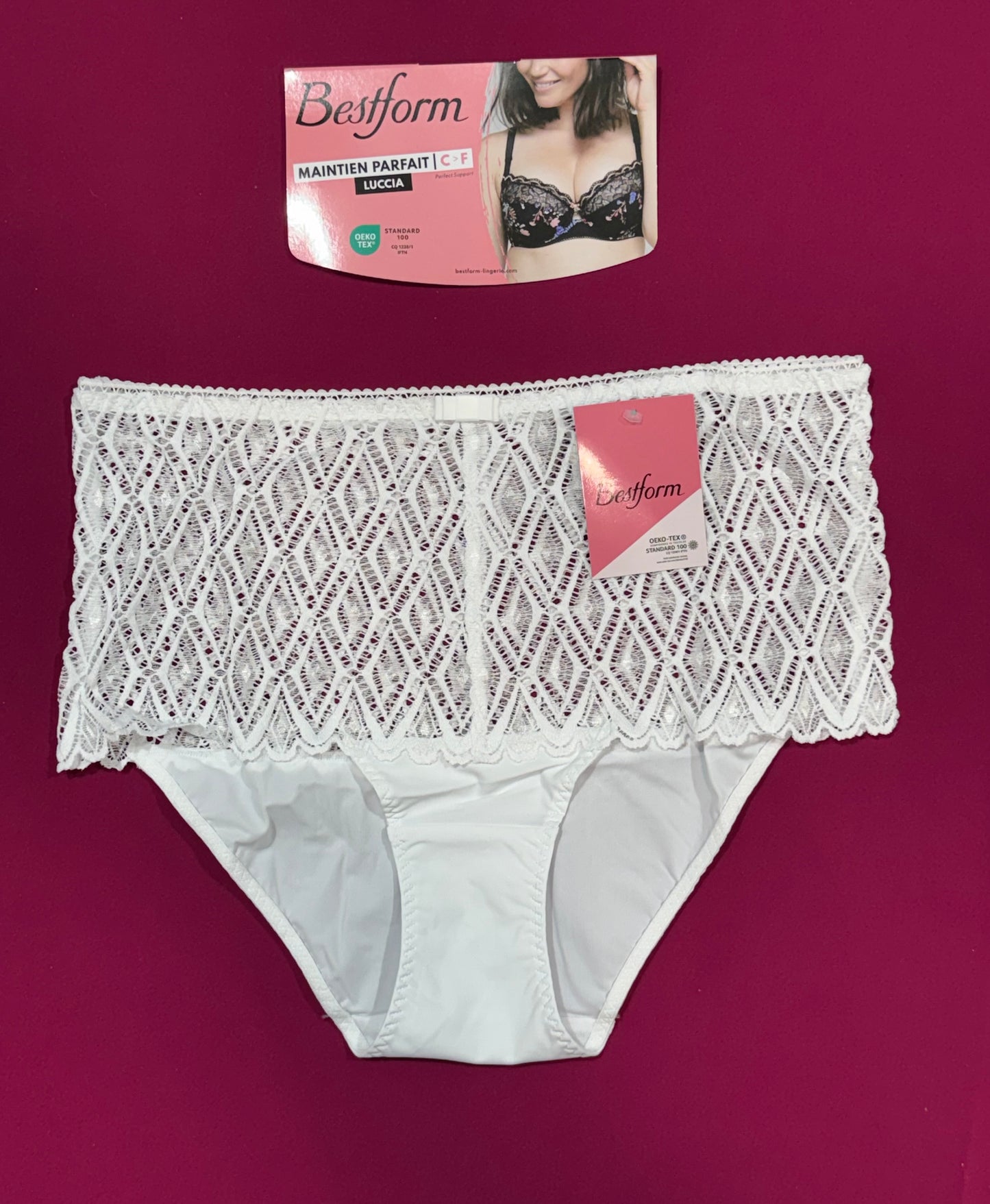Culotte blanc Amélia Bestform ⚪️🇫🇷