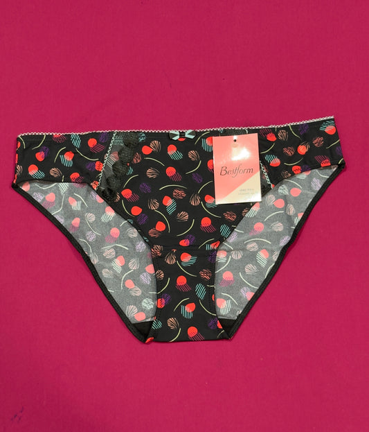 Culotte Bestform noir imprimer