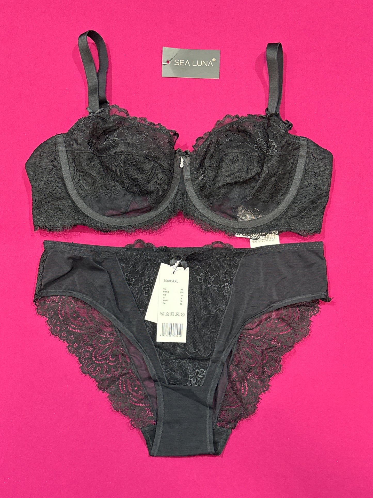 Ensemble sea Luna dentelle raffinée