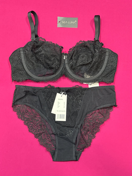 Ensemble sea Luna dentelle raffinée