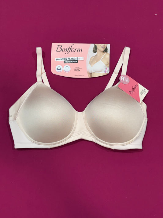 Soutien-gorge rose poudré sans armature
