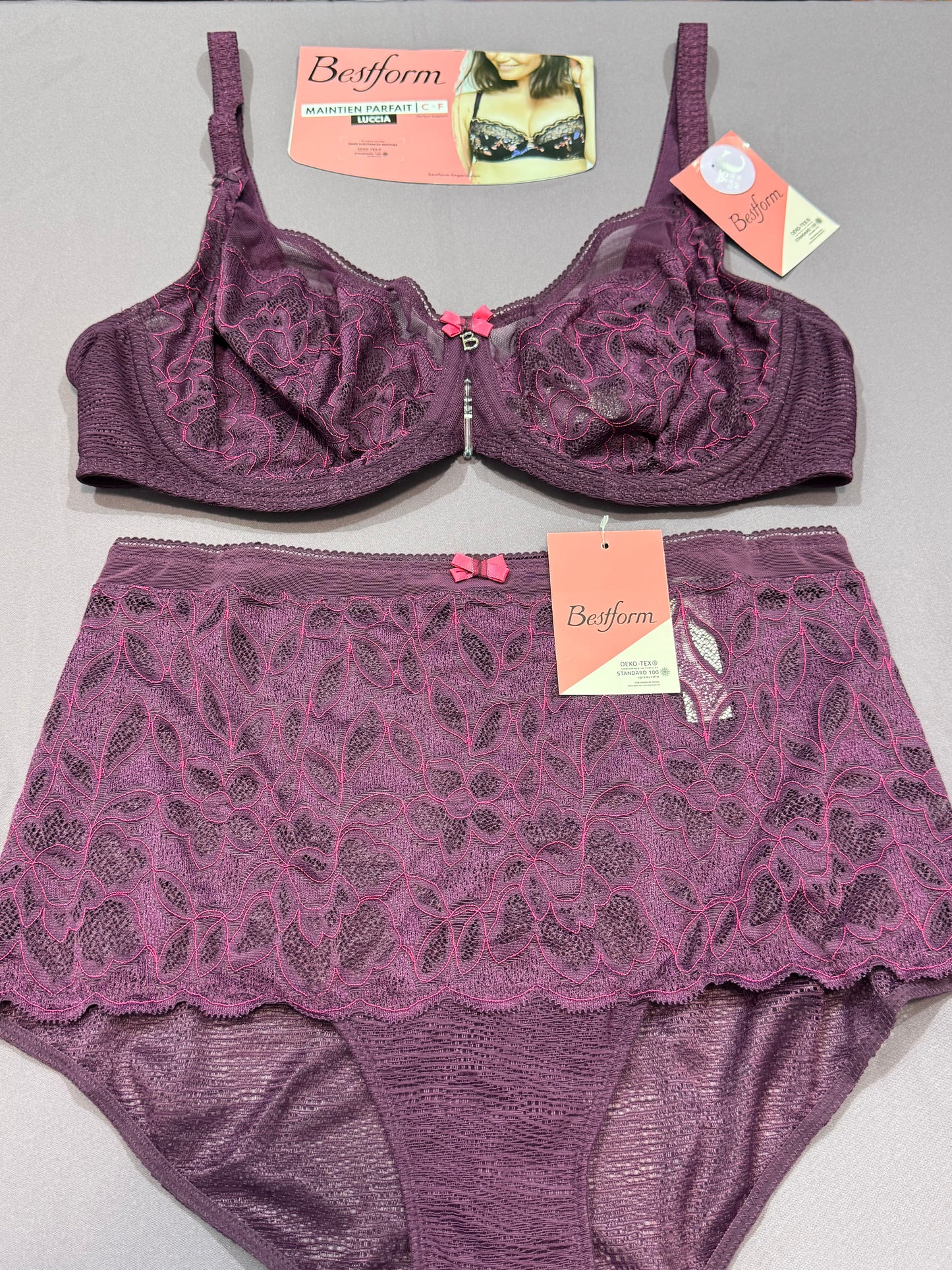 Ensemble Bestform aubergines 🇫🇷